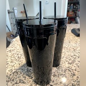 COPY - 🎃🖤 Starbucks Venti Black Slime Tumbler Tik Tok Viral 🎃🖤